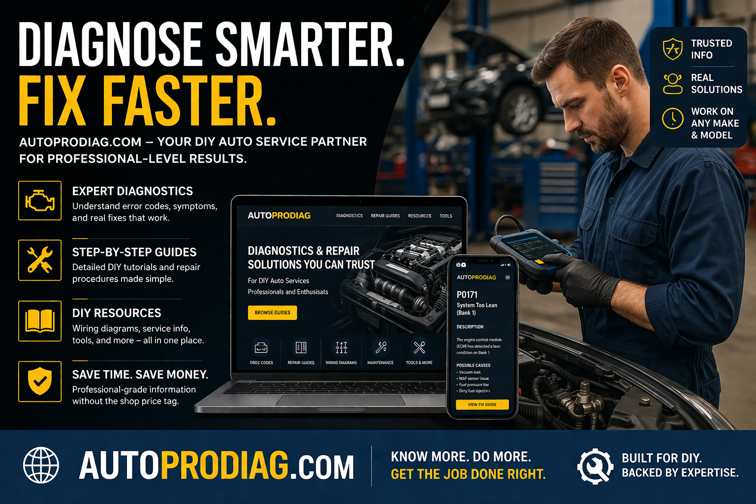 AutoProDiag professional diagnostics banner